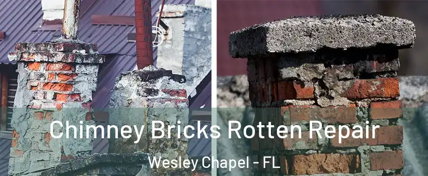  Chimney Bricks Rotten Repair Wesley Chapel - FL