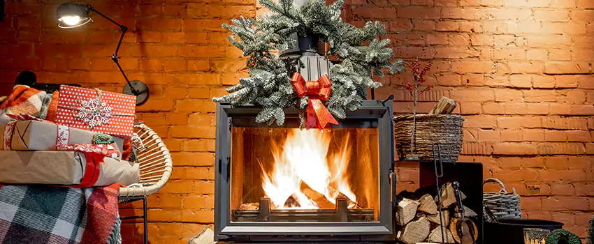 Travis Industries Linear Gas Fireplace Installation in Wesley Chapel, Florida