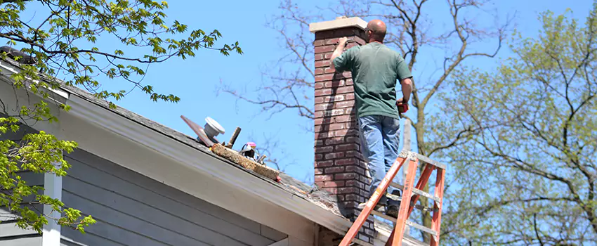Vinyl and PVC Chimney Flashing Installation in Wesley Chapel, FL