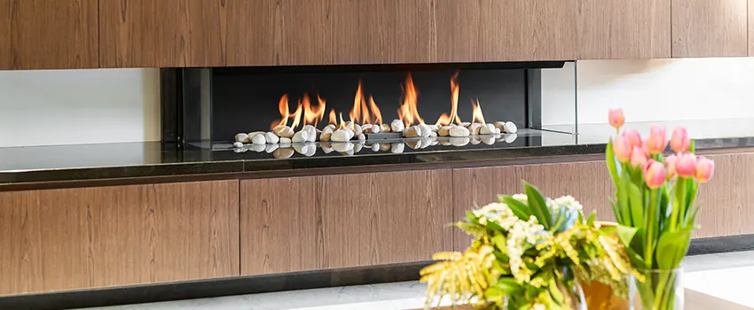 Double-height Fireplace Design Refurbishment in Wesley Chapel, Florida