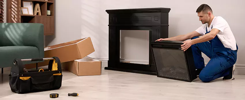 Old Rusted Metal Fireplace Repair And Replacement in Wesley Chapel, FL
